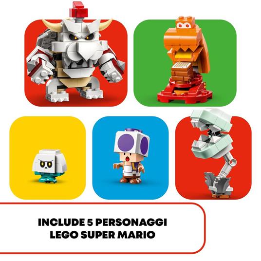 LEGO Super Mario 71423 Pack di Espansione Battaglia al Castello di Skelobowser con 5 Personaggi, Giochi per Bambini 8+ Anni - 4