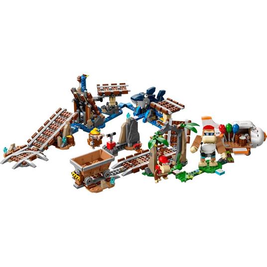 LEGO Super Mario 71425 Pack di Espansione Corsa nella Miniera di Diddy Kong, Aereo Giocattolo e 4 Personaggi - 7
