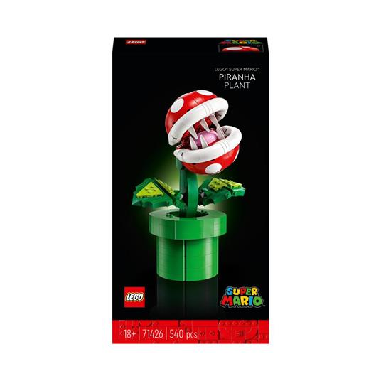 LEGO Super Mario 71426 Pianta Piranha, Personaggio Snodabile con Tubo e 2  Monete, Kit Modellismo per Adulti, Idea Regalo - LEGO - Super Mario - TV &  Movies - Giocattoli