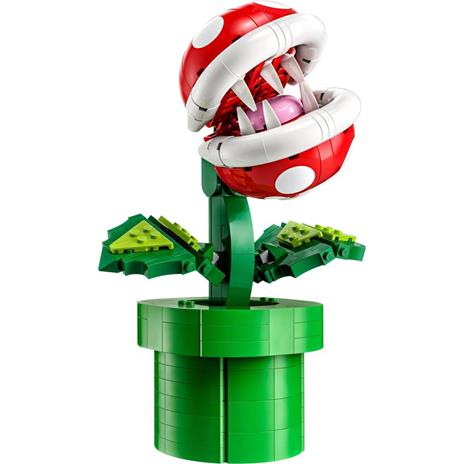 LEGO Super Mario 71426 Pianta Piranha, Personaggio Snodabile con Tubo e 2 Monete, Kit Modellismo per Adulti, Idea Regalo - 7