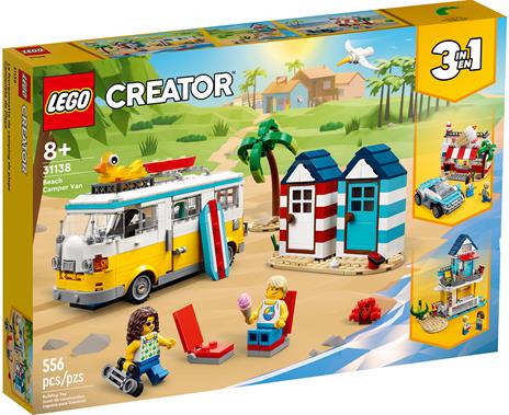 Campervan da spiaggia -  Creator 3 in 1 31138