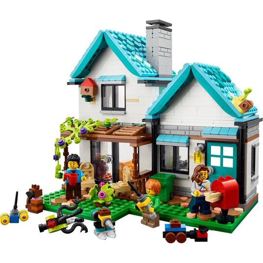LEGO Creator 31139 Casa Accogliente, Modellino da Costruire di Case Giocattolo 3 in 1, Idea Regalo per Bambini - 7