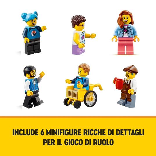 LEGO Creator 3in1 31141 Strada Principale Grattacielo Art Déco o Strada del Mercato Kit Modellismo per Costruzioni Creative - 5