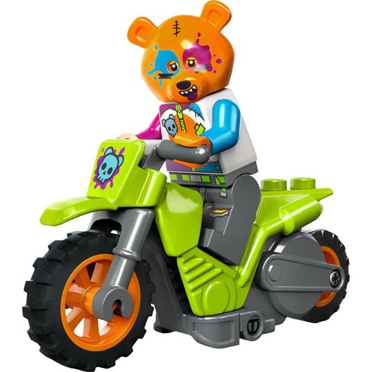 LEGO City Stuntz 60356 Stunt Bike Orso Moto Giocattolo Carica e Vai per Salti e Acrobazie Giochi per Bambini 5+ Idee Regalo - 7