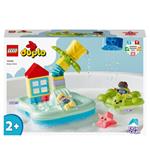 LEGO DUPLO 10989 Parco Acquatico Giochi da Bagnetto per Bambini da 2+ Anni con Isola Galleggiante Tartaruga e Stella Marina