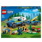 LEGO City 60369 Addestramento Cinofilo Mobile con SUV Macchina Polizia Giocattolo e Rimorchio, 2 Animali, Giochi per Bambini