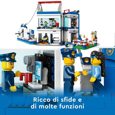 LEGO City 60372 Accademia di Addestramento della Polizia con Macchina, Cavallo Giocattolo e 6 Minifigure, Giochi per Bambini - 8