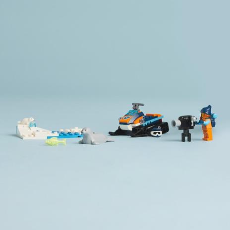LEGO City 60376 Gatto delle Nevi Artico, Gioco per Bambini 5+ Anni, Costruzioni con Veicolo, Foche e Minifigure, Idea Regalo - 5