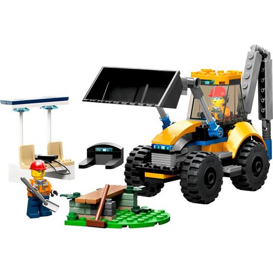 LEGO City 60385 Scavatrice per Costruzioni, Escavatore Giocattolo con Minifigure, Giochi per Bambini e Bambine, Idea Regalo - 7