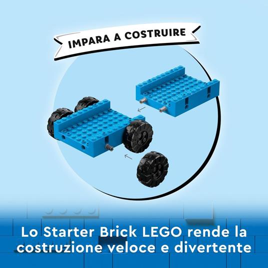LEGO City 60391 Camion da Cantiere e Gru con Palla da Demolizione Set con Veicoli Giocattolo Giochi Educativi per Bambini 4+ - 5