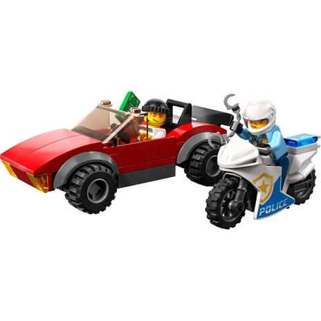 LEGO City 60392 Inseguimento sulla Moto della Polizia Giocattolo con Modelli di Auto e 2 Minifigure, Giochi per Bambini 5+ - 7