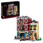 Lego icons 10312 jazz club, set con 5 sezioni, palco e minifigure della band, collezione modular building per adulti 2023