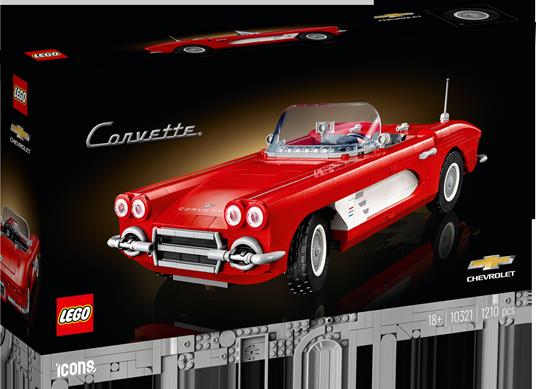 LEGO Icons (10321). Corvette - LEGO - Icons - Automobili - Giocattoli | IBS