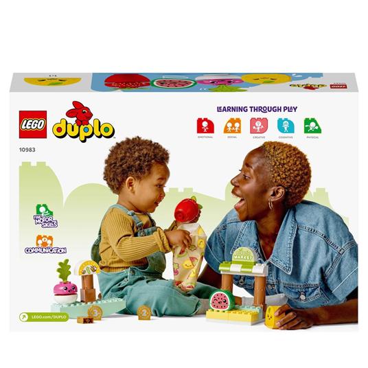LEGO DUPLO 10983 My First Mercato Biologico, Giochi Educativi per Imparare i Numeri per Bambini di 1,5 Anni - 8