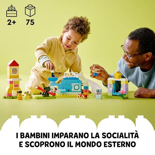 LEGO DUPLO 10991 Il Parco Giochi dei Sogni, Giochi per Bambini 2+ Anni con Balena e Razzo da Costruire con i Mattoncini - 2