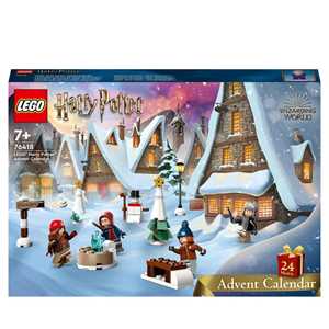 Giocattolo LEGO Harry Potter 76418 Calendario dellAvvento 2023 24 Regali tra cui 18 Mini Costruzioni e 6 Minifigure Giochi per Natale LEGO