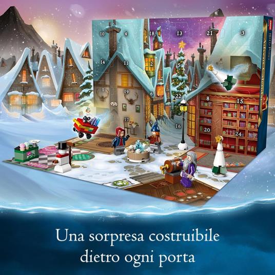 LEGO Harry Potter 76418 Calendario dellAvvento 2023 24 Regali tra cui 18 Mini Costruzioni e 6 Minifigure Giochi per Natale - 3