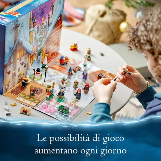 LEGO Harry Potter 76418 Calendario dellAvvento 2023 24 Regali tra cui 18 Mini Costruzioni e 6 Minifigure Giochi per Natale - 6