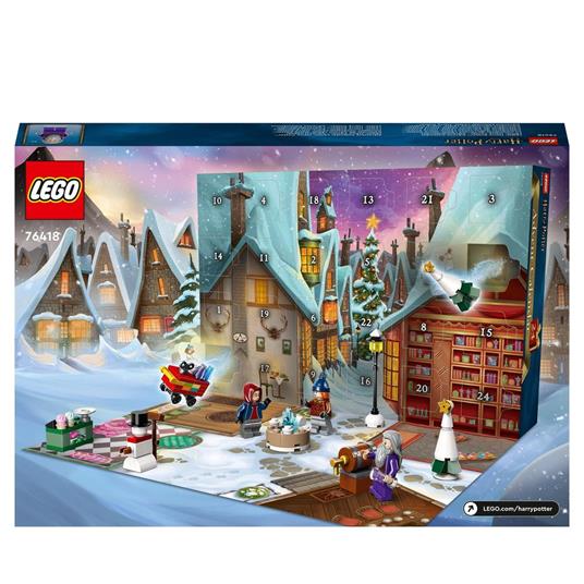 LEGO Harry Potter 76418 Calendario dellAvvento 2023 24 Regali tra cui 18 Mini Costruzioni e 6 Minifigure Giochi per Natale - 8