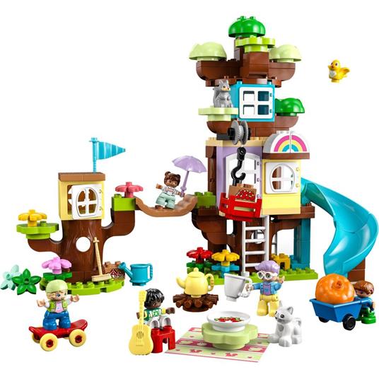 LEGO DUPLO 10993 Casa sullAlbero 3 in 1, Giochi per Bambini 3+ Anni, Attività Didattiche con 4 Personaggi - 7