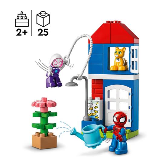 LEGO DUPLO Marvel 10995 La Casa di Spider-Man, Set di Giochi con Spidey e i Suoi Fantastici Amici, Idea Regalo Supereroi - 3