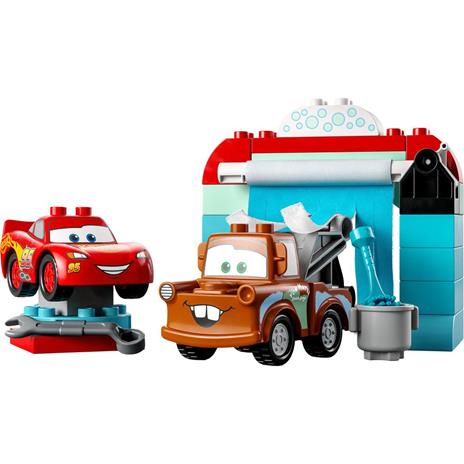 LEGO DUPLO Disney Pixar Cars 10996 Divertimento allAutolavaggio con Saetta McQueen e Cricchetto Macchine - 7