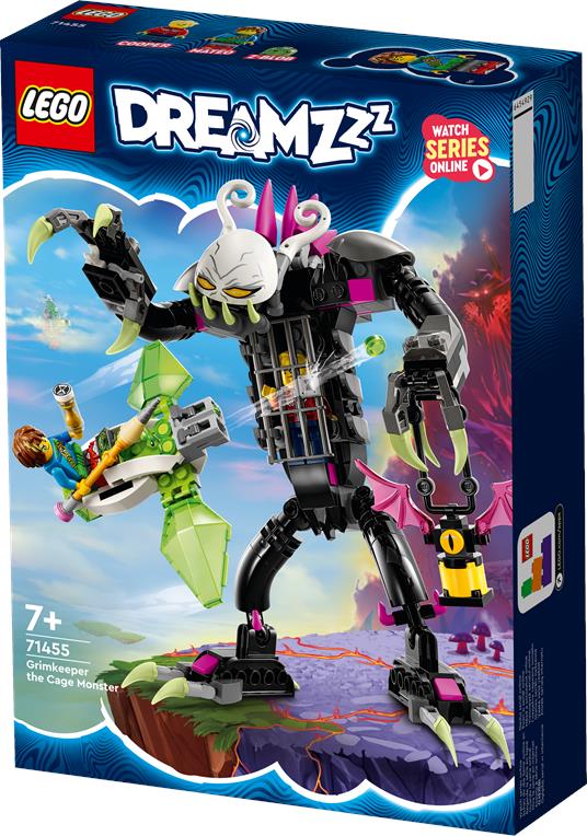 LEGO DREAMZzz 71455 Il Mostro Gabbia Custode Oscuro con Z-Blob Trasformabile in Mini-Aereo Giocattolo o Hoverbike e Minifigure - 2
