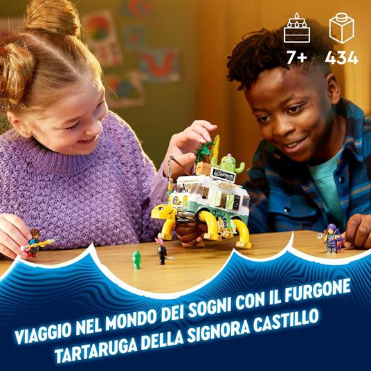 LEGO DREAMZzz 71456 Il Furgone Tartaruga della Signora Castillo, Camper Giocattolo Costruibile in 2 Modi con Figura di Z-Blob - 2
