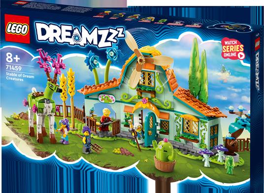 LEGO DREAMZzz 71459 Scuderia delle Creature dei Sogni, Fattoria Giocattolo con Cervo Costruibile in 2 Modi, Animali Fantastici - 2