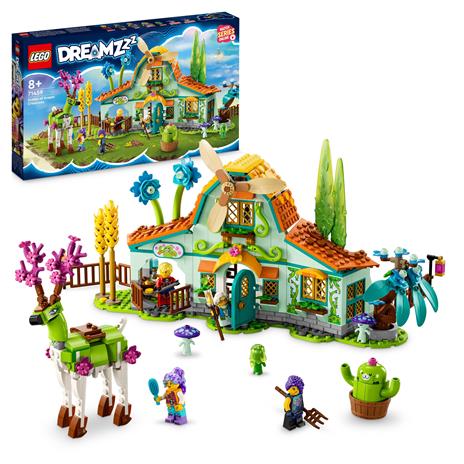 LEGO DREAMZzz 71459 Scuderia delle Creature dei Sogni, Fattoria Giocattolo con Cervo Costruibile in 2 Modi, Animali Fantastici - 4
