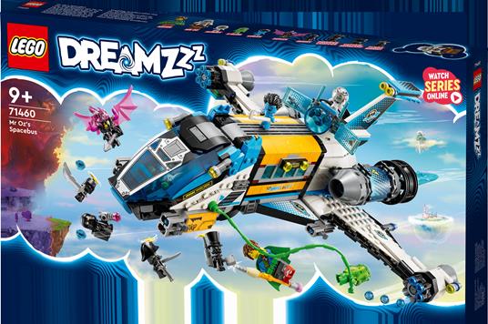 LEGO DREAMZzz 71460 Il Bus Spaziale del Signor Oz, Astronave Giocattolo da Costruire in 2 Modi con Mateo, Z-Blob e Logan - 2
