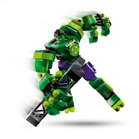 LEGO Marvel 76241 Armatura Mech Hulk, Set Action Figure Supereroe Avengers, Giochi per Bambini dai 6 Anni, Idea Regalo - 4