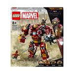 LEGO Marvel 76247 Hulkbuster: La Battaglia di Wakanda, Action Figure Mech di Hulk, Avengers: Infinity War, Giochi per Bambini