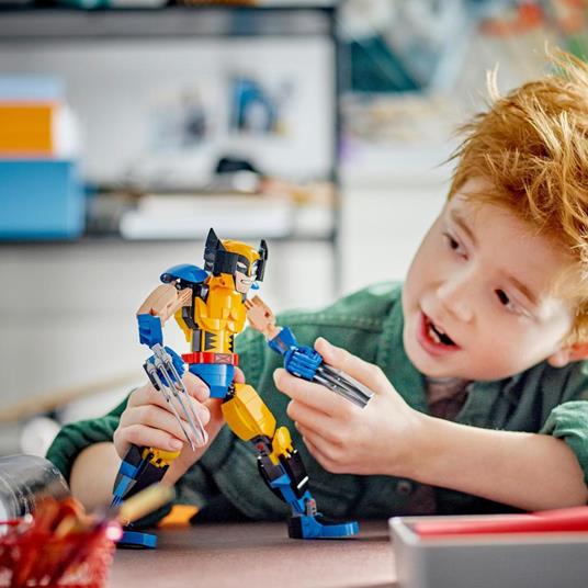 LEGO Marvel 76257 Personaggio di Wolverine Action Figure Costruibile degli X-Men 6 Elementi Artiglio Collezione Supereroi - 2