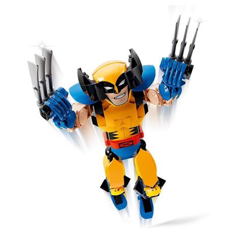 LEGO Marvel 76257 Personaggio di Wolverine Action Figure Costruibile degli X-Men 6 Elementi Artiglio Collezione Supereroi - 4
