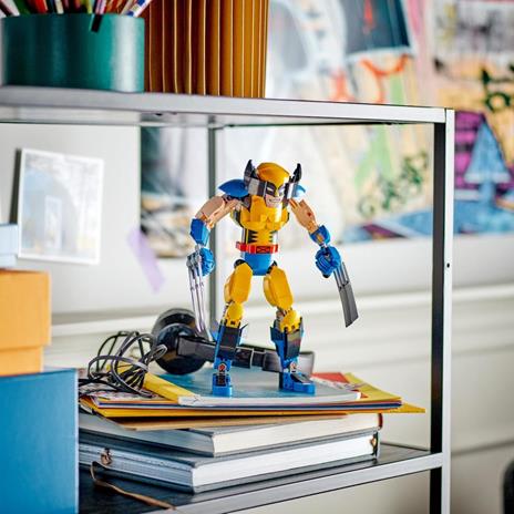 LEGO Marvel 76257 Personaggio di Wolverine Action Figure Costruibile degli X-Men 6 Elementi Artiglio Collezione Supereroi - 6