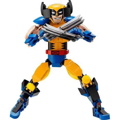 LEGO Marvel 76257 Personaggio di Wolverine Action Figure Costruibile degli X-Men 6 Elementi Artiglio Collezione Supereroi - 7