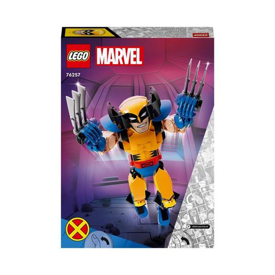 LEGO Marvel 76257 Personaggio di Wolverine Action Figure Costruibile degli X-Men 6 Elementi Artiglio Collezione Supereroi - 8