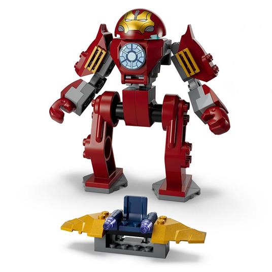 LEGO Marvel 76263 Iron Man Hulkbuster vs. Thanos Gioco per Bambini 4+ Anni Action Figure con Aereo Giocattolo e 2 Minifigure - 4