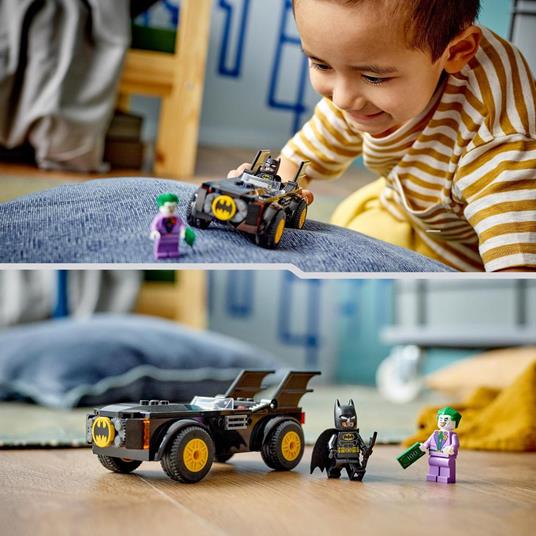 LEGO DC 76264 Inseguimento sulla Batmobile: Batman vs. The Joker Set con 2 Minifigure di Supereroi Giochi per Bambini 4+ Anni - 6