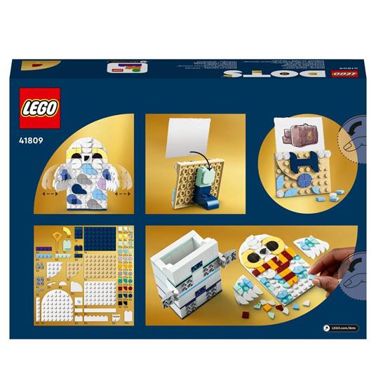 LEGO DOTS 41809 Portamatite di Edvige, Accessori da Scrivania di