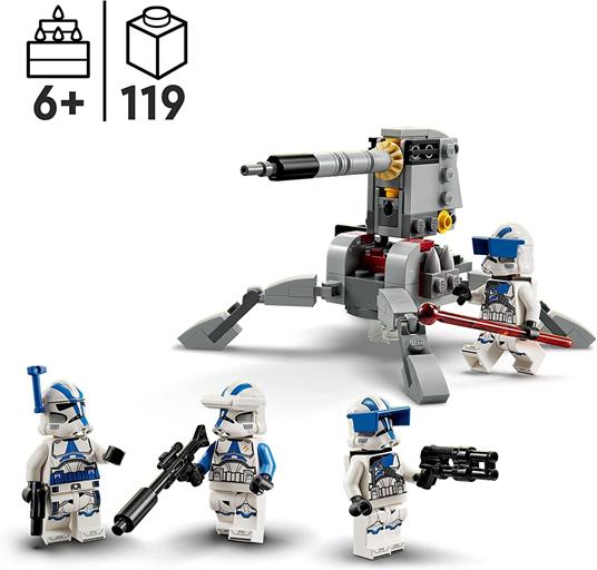 LEGO Star Wars Battle Pack Clone Troopers Legione 501 - 2
