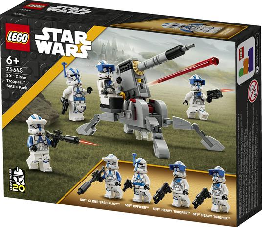 LEGO Star Wars Battle Pack Clone Troopers Legione 501 - 9