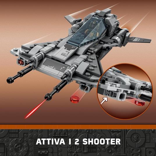 LEGO Star Wars 75346 Pirata Snub Fighter Set da The Mandalorian Stagione 3 Modellino da Costruire di Starfighter Giocattolo - 4