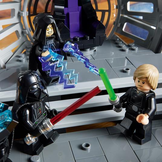 LEGO 75352 Star Wars Diorama Sala del Trono dell’Imperatore, Set Duello Spade Laser, 40° Anniversario del Ritorno dello Jedi - 4