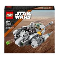 LEGO Star Wars 75363 Starfighter N-1 del Mandaloriano Microfighter Gioco da Costruire con Grogu Baby Yoda Regali Bambini 6+