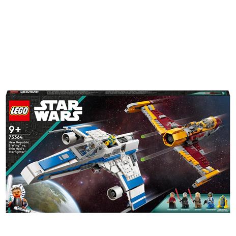 LEGO Star Wars E-Wing della Nuova Repubblica vs. Starfighter di Shin Hati