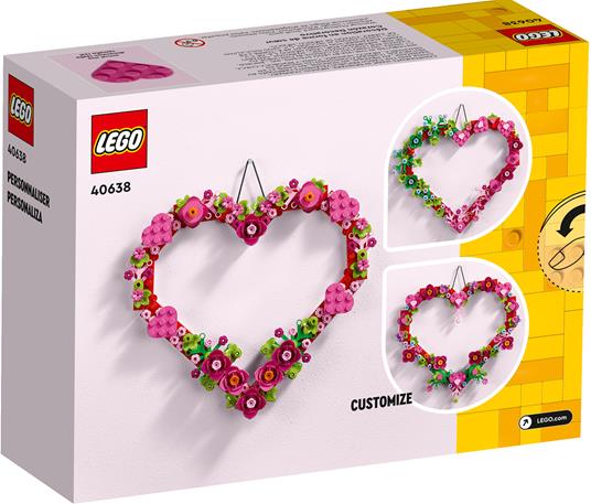 Cuore ornamentale - 40638 - Lego - Set mattoncini - Giocattoli