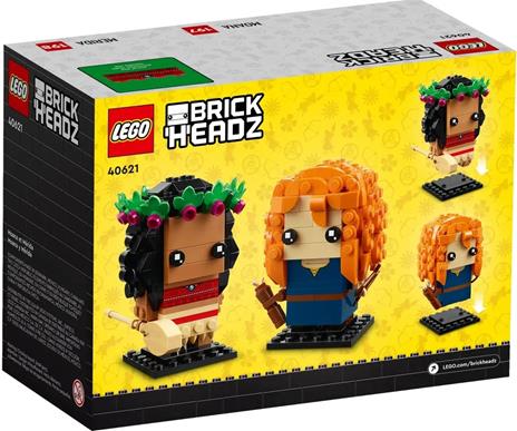 Vaiana e Merida -  Brick Headz 40621 - 2