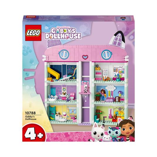 Pigiama A Maniche Lunghe Gabby's Dollhouse - Set Da 2, 100% Cotone, Per Bambine 2-10 Anni, Disegni Colorati